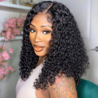 Water Wave Glueless Short Bob Wig