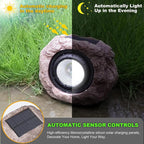 Offer - Solar Powered LED Rock Lamp