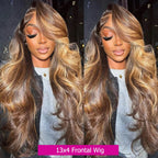 P4/27 Honey Blonde Highlight Body Wave Wig