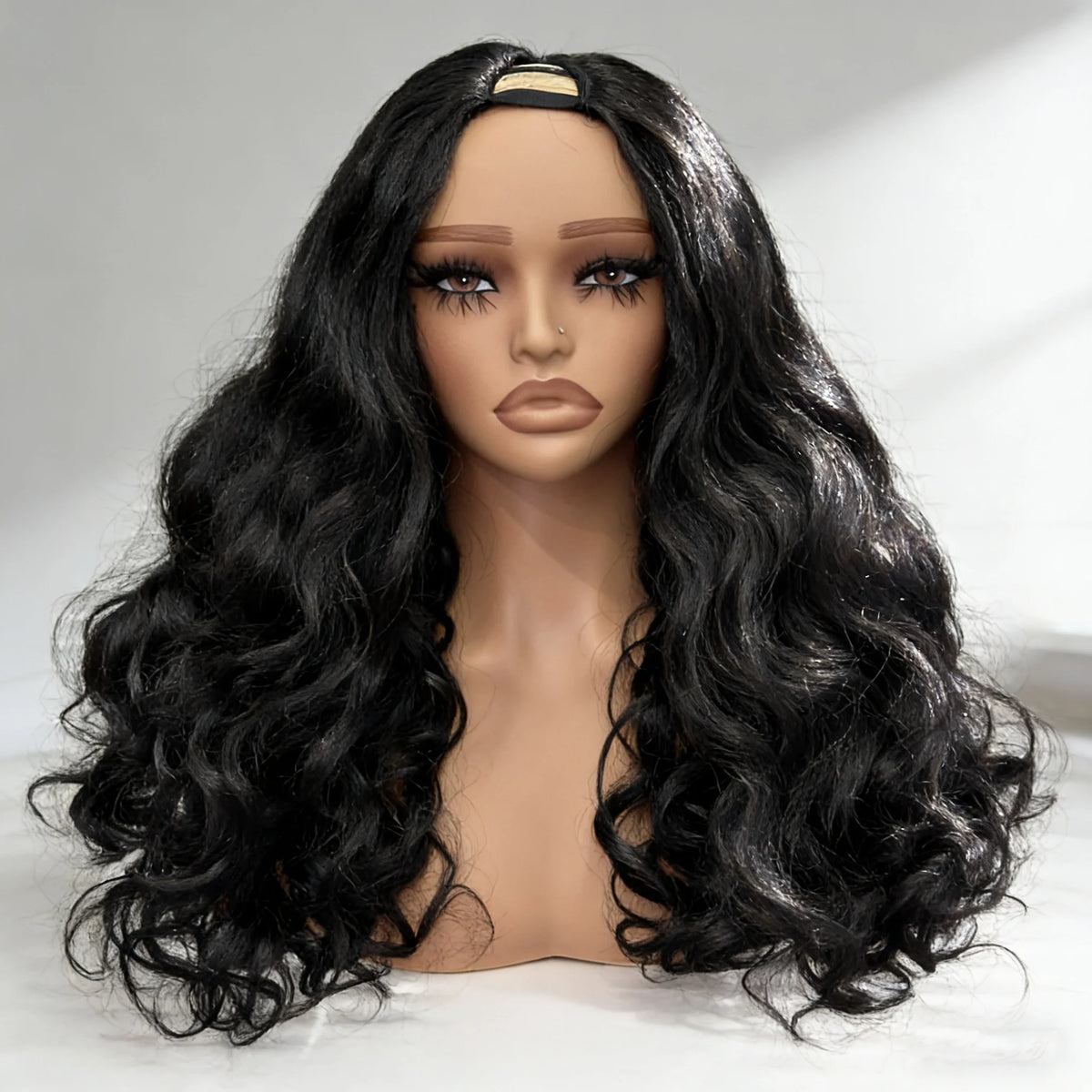 V-Part Yaki Loose Wave Glueless Wig