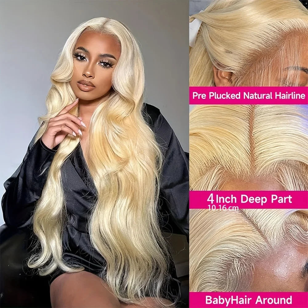 613 Blonde Body Wave HD Lace Front Wig