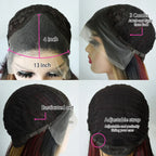 Body Wave Lace Front Wig with Bangs