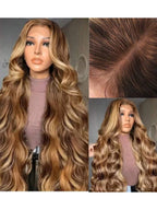 Ombre Honey Blonde Body Wave HD Lace Wig