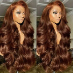 Chocolate Brown HD Lace Body Wave Wig