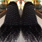 Deep Wave HD Lace Front Wig, Up to 42 Inch