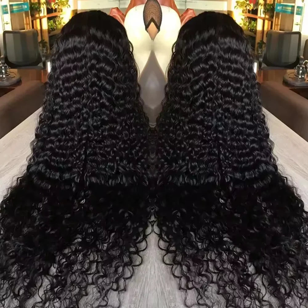 Deep Wave HD Lace Front Wig, Up to 42 Inch