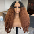 V-Part Yaki Loose Wave Glueless Wig