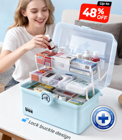 Flash Sale! Household Multi-Tier Large Capacity Medicine Box