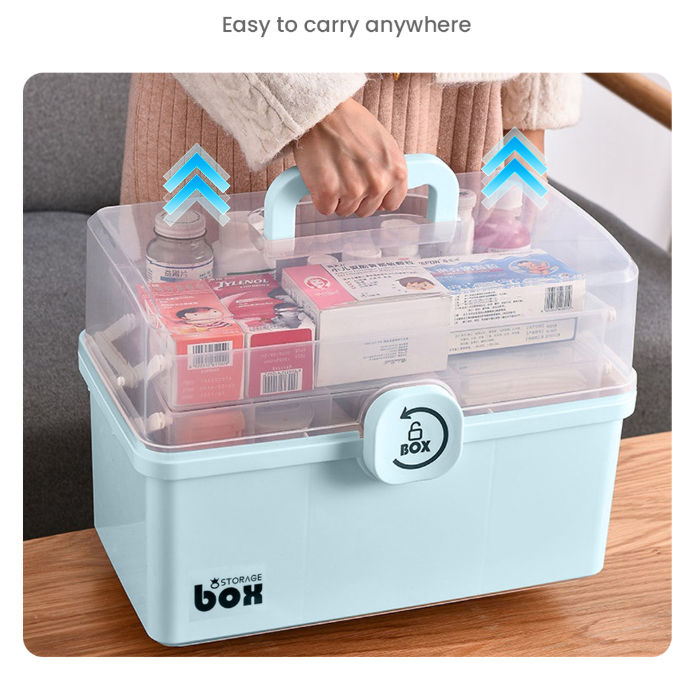 Flash Sale! Household Multi-Tier Large Capacity Medicine Box