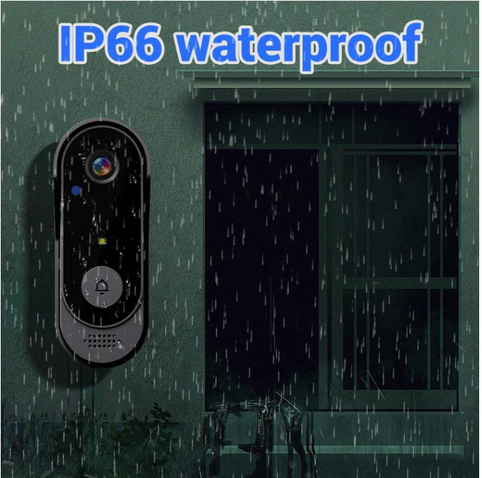 Wireless Video doorbell with Monitor & Camera
