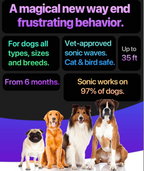 Release Dog Bark Deterrent Device