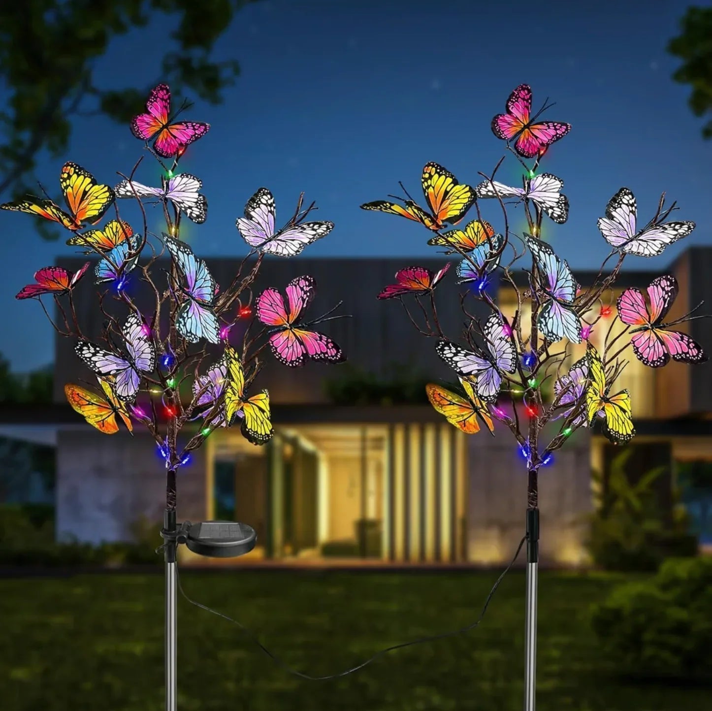 For a ! Offers-Solar Outdoor Butterfly Lights