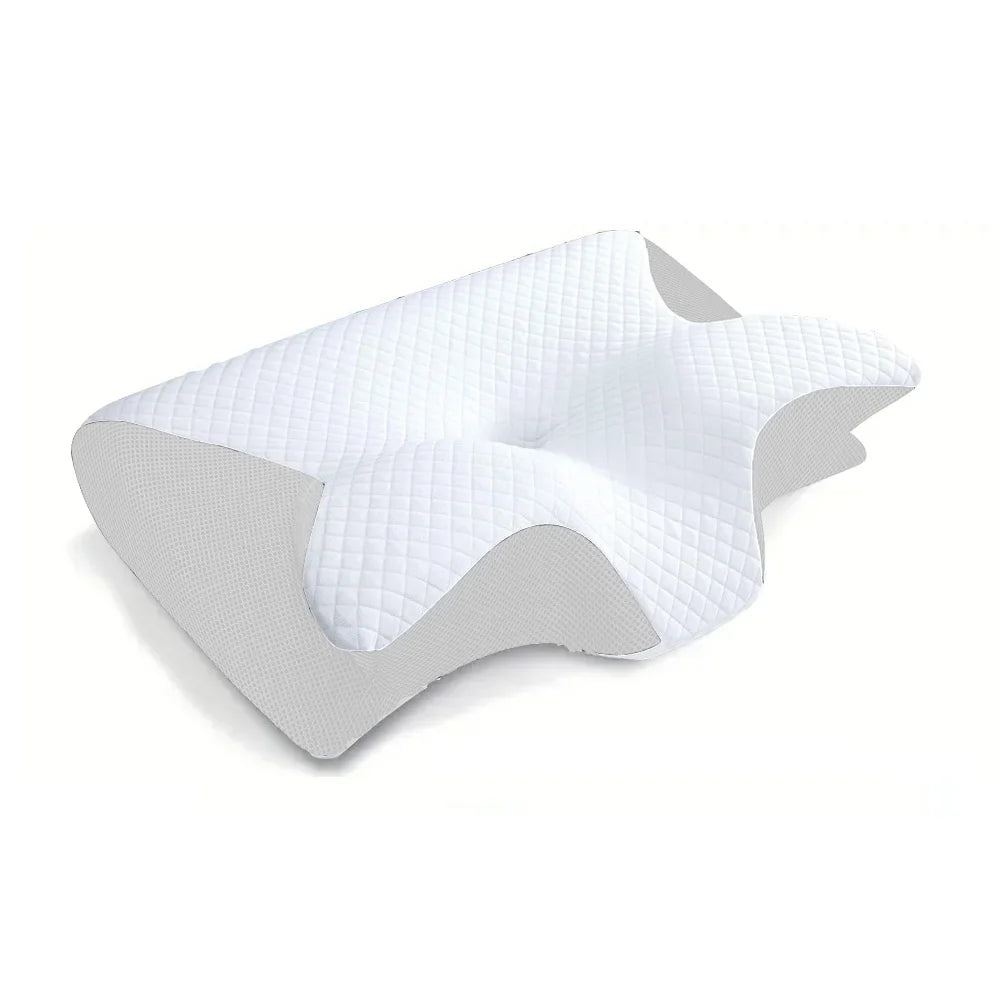 Butterfly Comfort Neck Pillow – Ergonomic Travel & Sleeping Support Pillow for Neck Pain Relief