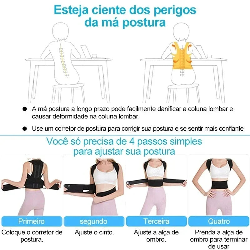 Full Back Posture Corrector Support Vest