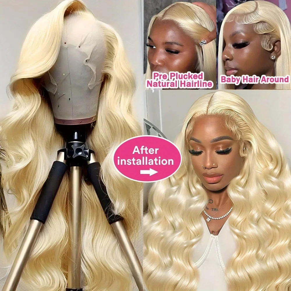 613 Blonde Body Wave HD Lace Front Wig