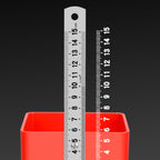 Storage Box with Steel Ruler