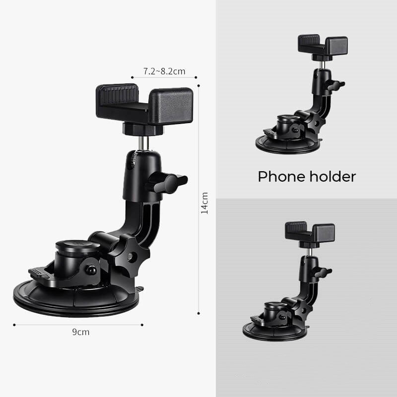 Suction cup phone holder