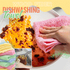 Wood Fiber Dishwashing Towel
