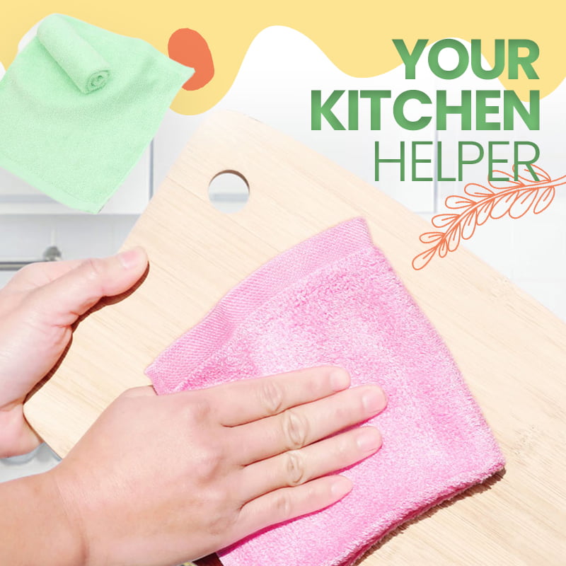 Wood Fiber Dishwashing Towel