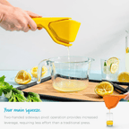 Squeeze Freshness Instantly Ultimate Lemon Squeezer – For Effortless, Mess-Free Juicing All Day