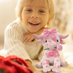 Adorable Pink Highland Cow Plush