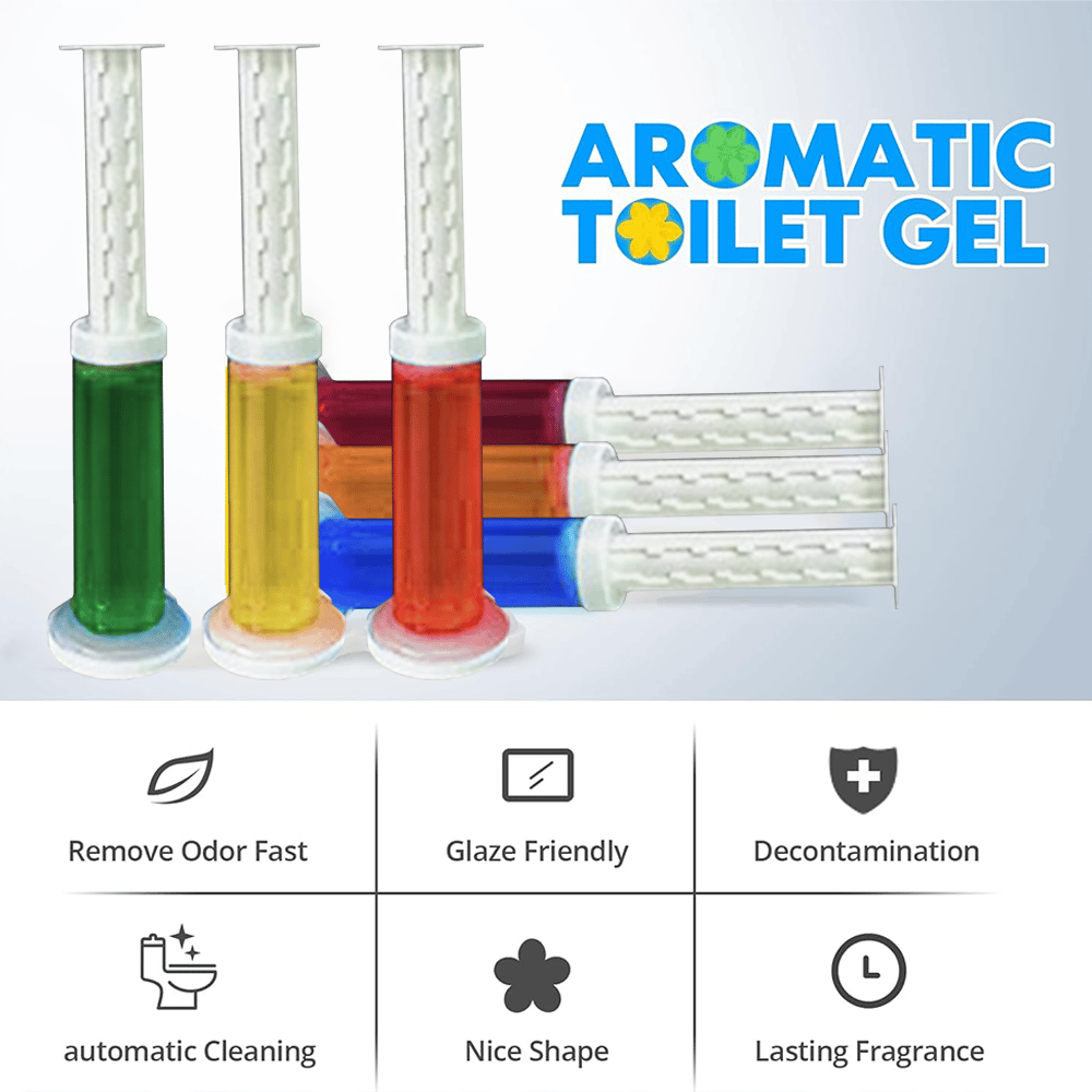 72 Flowers Toilet Cleaner Gel Stamp