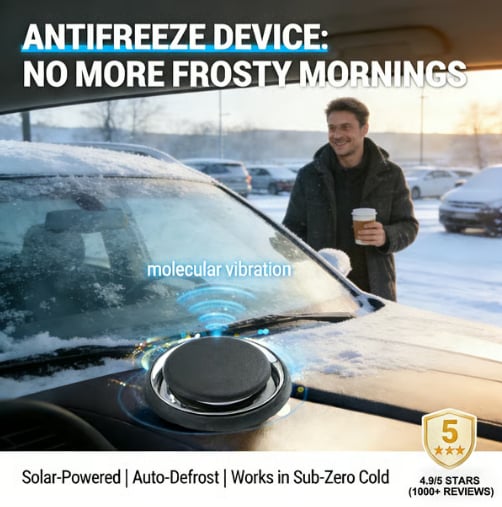 Antifreeze Device – Auto Defroster & Molecular Heater for Snow and Ice Removal