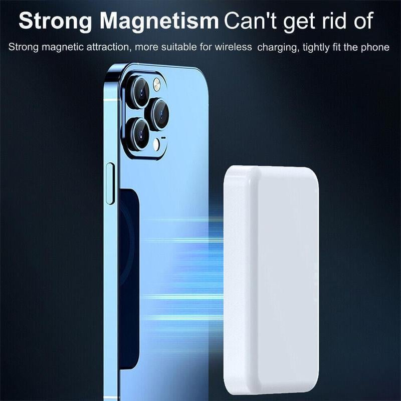 Magnetic Wireless Power Bank for iPhone – 5000mAh