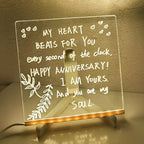 Christmas LED Note Board Buy 1 Get 7 Colour Pens For Free
