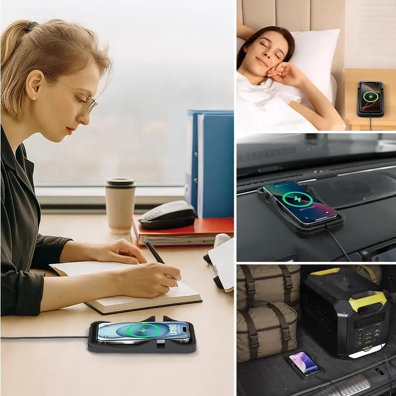 Fast & Easy 15W Wireless Car Charger