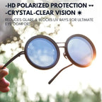 Adjustable Tint Polarized Round Sunglasses