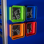 Upgrade Collapsible Magnetic Parts Tray – Organize Small Tools & Parts