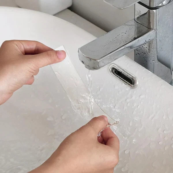 Transparent nano magic tape that leaves no residue, reusable double-sided handle