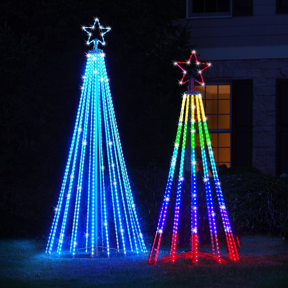 BIG SALE SPECIAL MULTICOLOR LED ANIMATED OUTDOOR CHRISTMAS TREE LIGHTSHOW