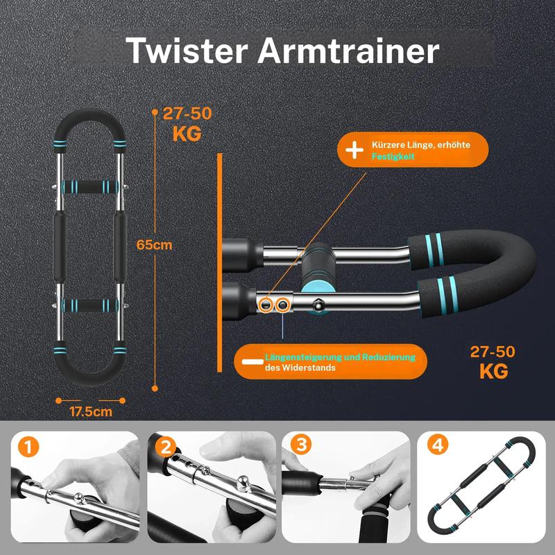Multifunctional Adjustable U-Arm Chest Expander
