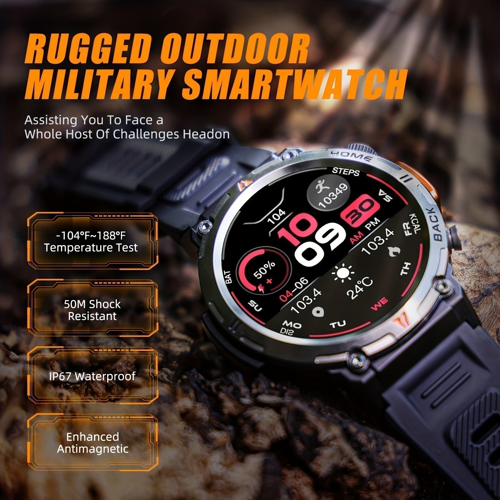 【 Today's lowest price】 new smartwatch with flashlight