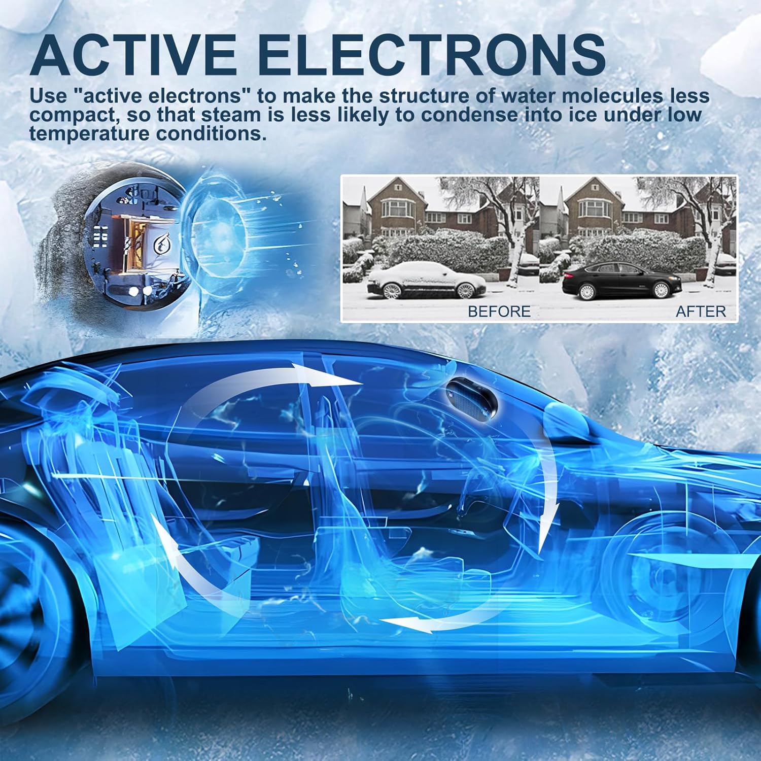 Newest Electromagnetic Snow and Ice Prevention Device