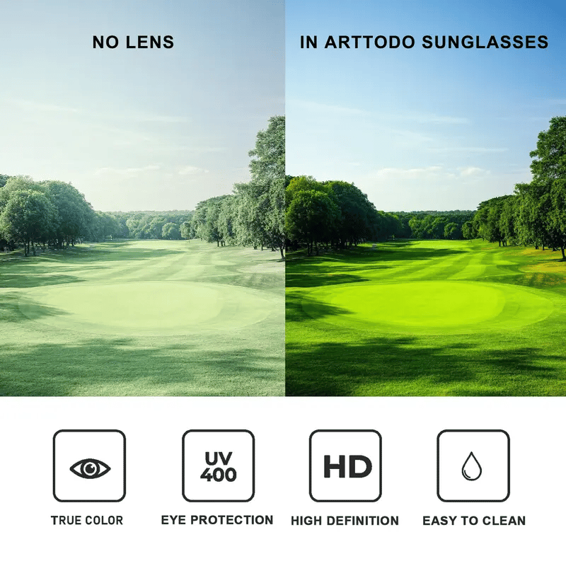 Black Friday Flash Deal Premium Polarized Sports Sunglasses – Designed for Golfers
