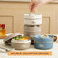 Microwaveable Stainless Steel Insulated Lunch Box Set