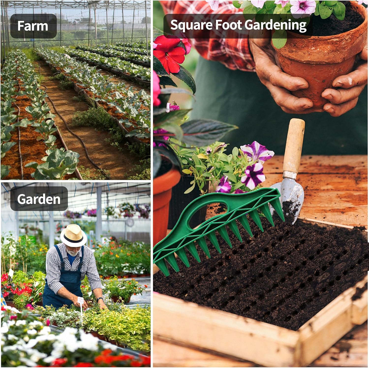 Transform Your Garden - Professional Garden Dibber – Effortless Seed Planting Tool