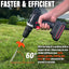 8" Screw-in Tent Stakes Ground Anchors（ ）