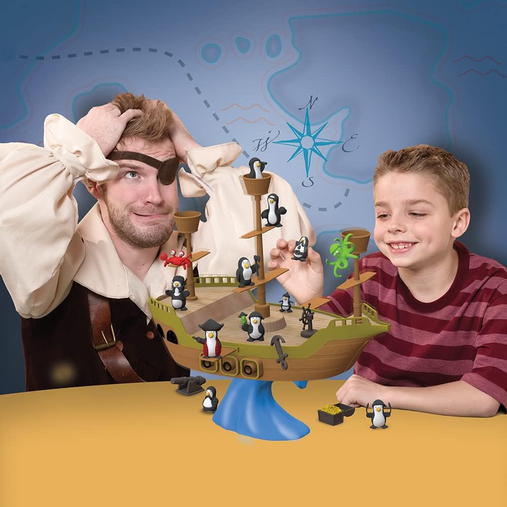 New s - Pirate balancing Boat game