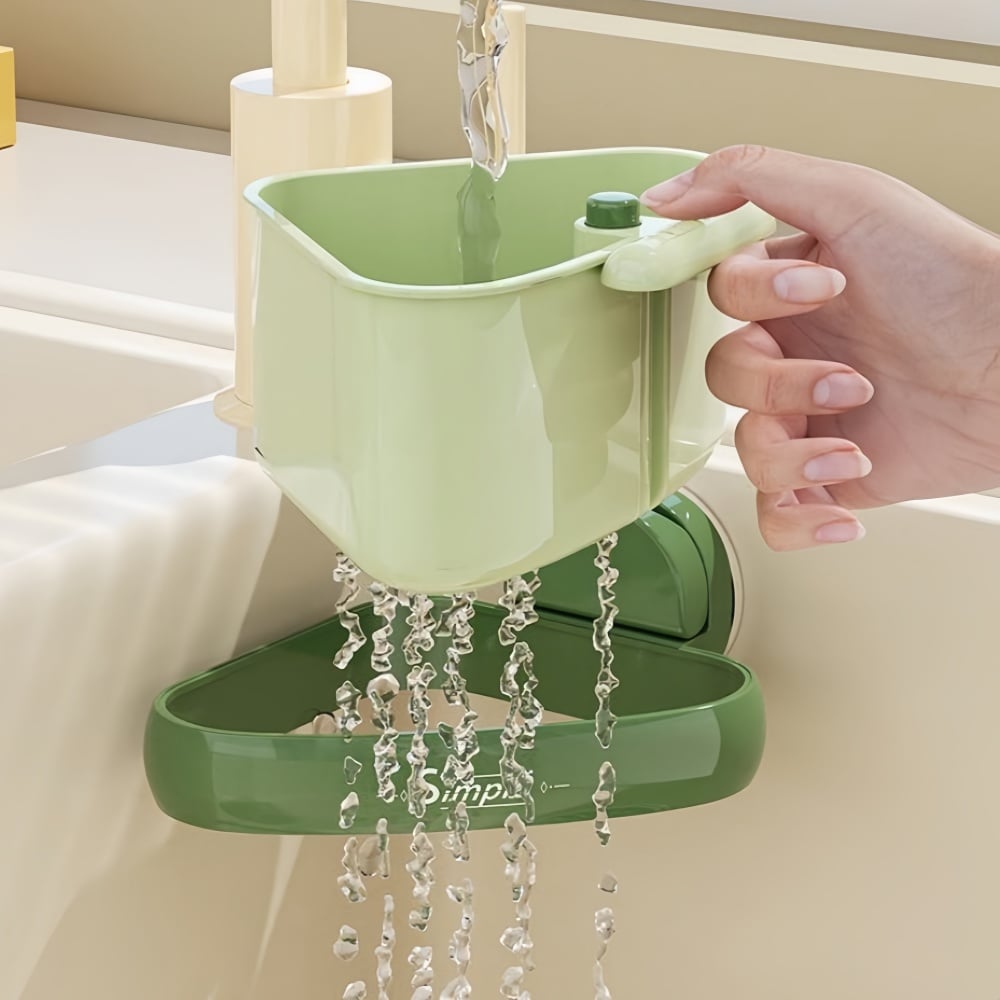 Limited Days-Up to Suction Cup Sink Corner Rack
