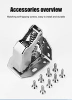 Is ending soon Easy installation of bridge-shaped door hinges -Cabinet hinges