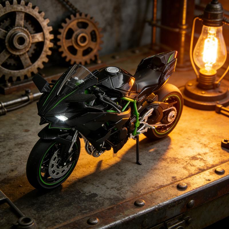 1:12 Scale Diecast Motorcycle Model