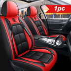 & Premium Leather Front Seat Covers – Universal Fit for Sedans, SUVs & Trucks