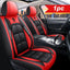 & Premium Leather Front Seat Covers – Universal Fit for Sedans, SUVs & Trucks