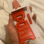 Valentine's Day Gifts Romantic MINI SIGN. A little sign to say I love you