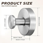 2 Packs Suction Cup Hooks for Shower