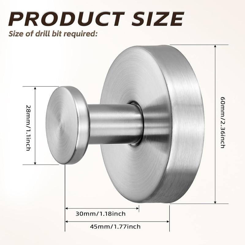 2 Packs Suction Cup Hooks for Shower
